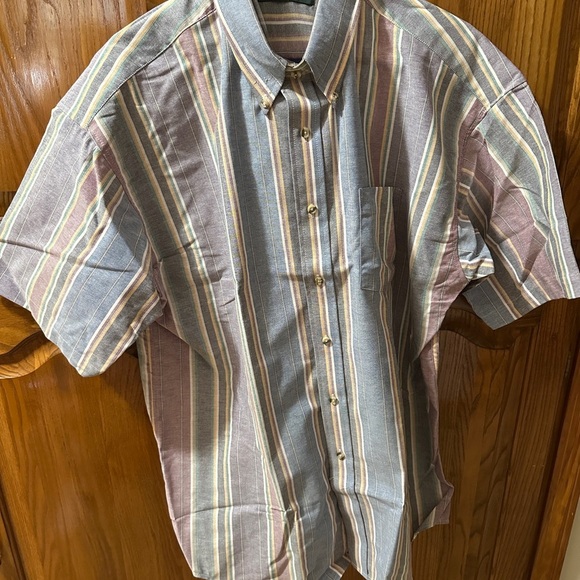 Men's Multicolor Striped Shirt Loafers by‎ Reed StJames Size XL - Picture 7 of 10